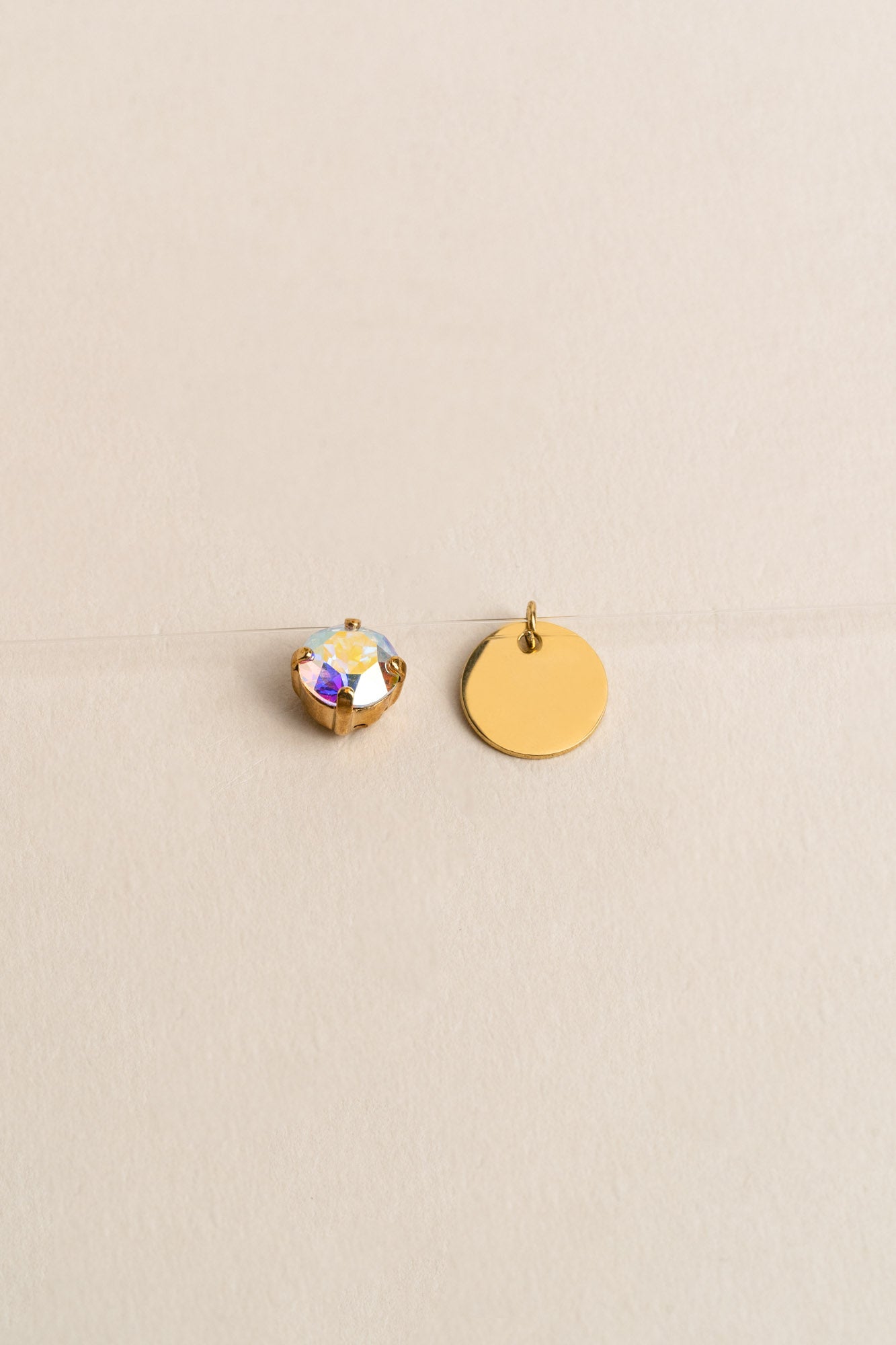 INVISIBLE ENGRAVED NECKLACE GOLD