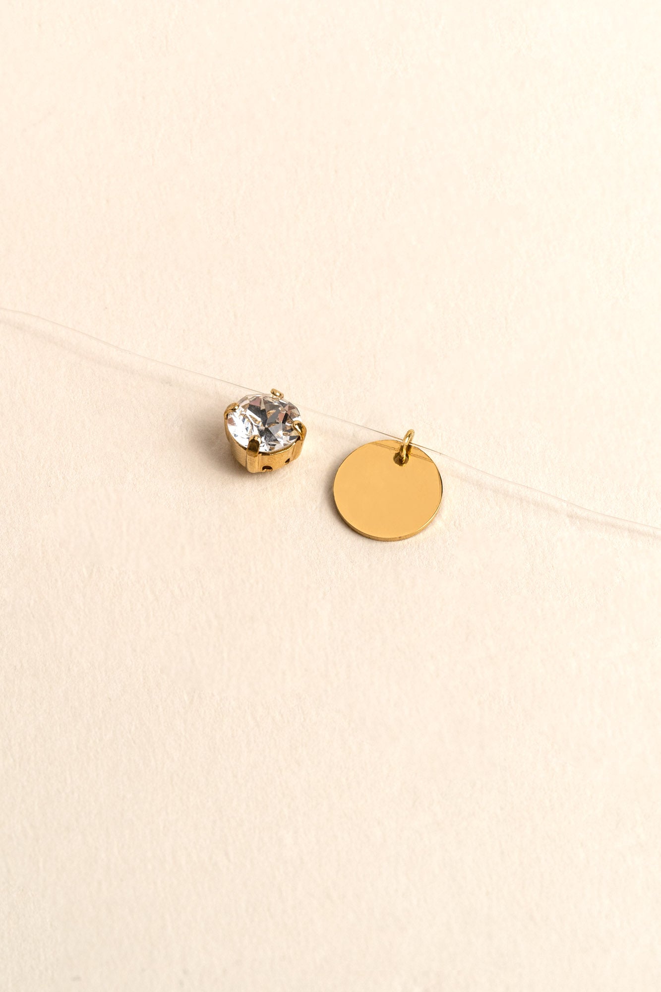 INVISIBLE ENGRAVED NECKLACE GOLD