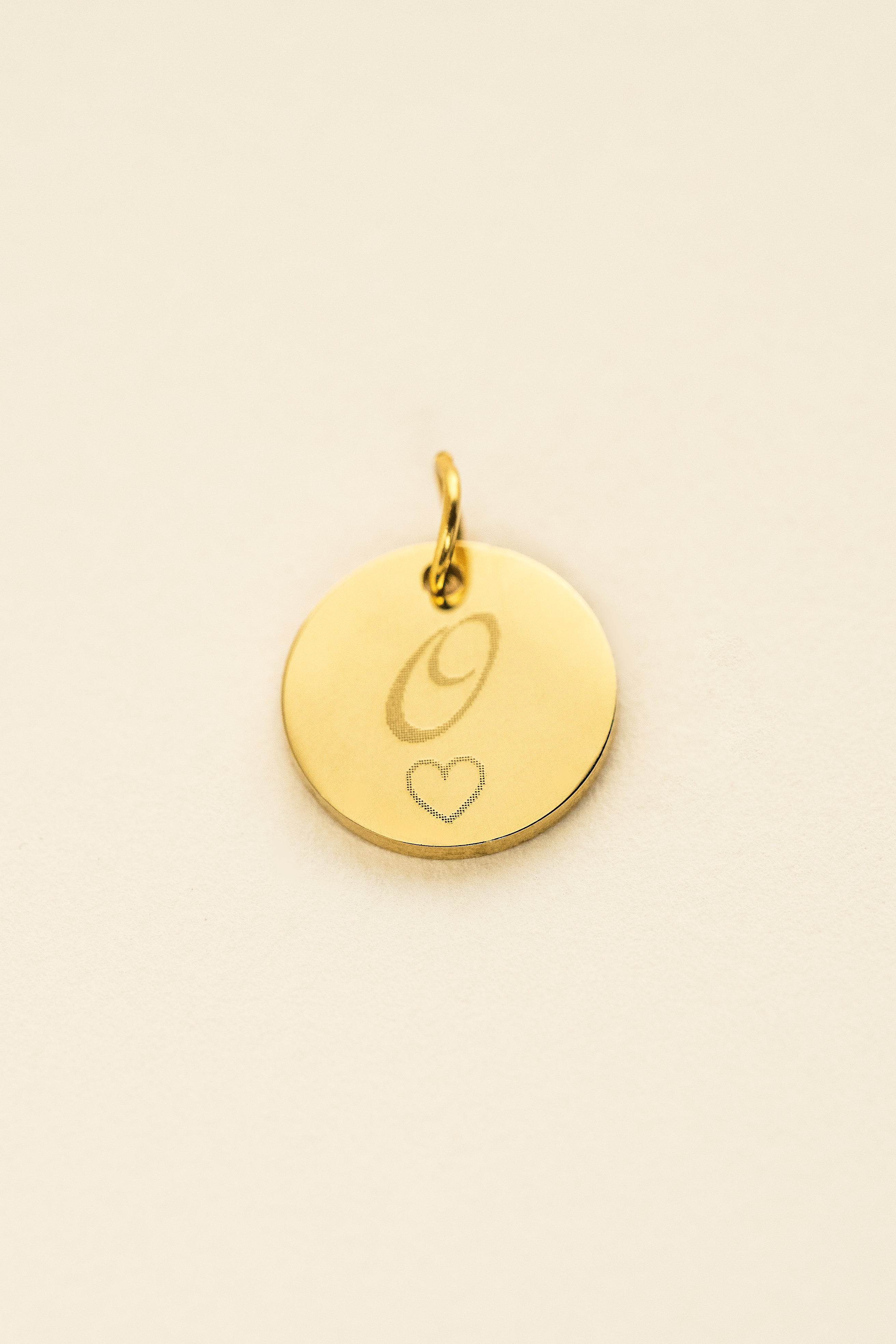 ENGRAVED LETTER NECKLACE