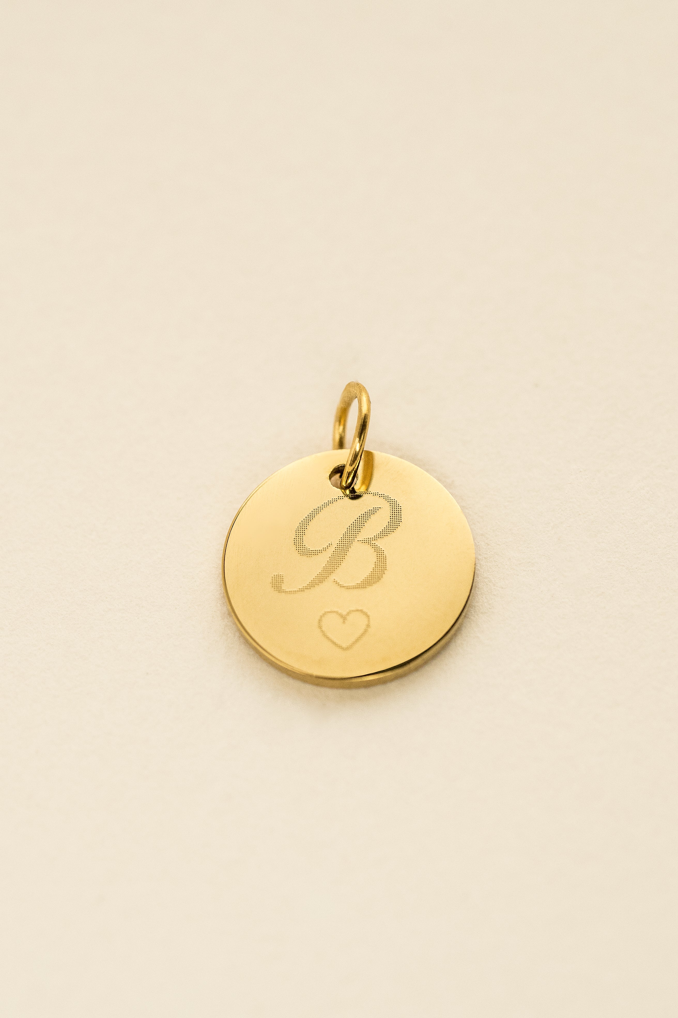 ENGRAVED LETTER NECKLACE