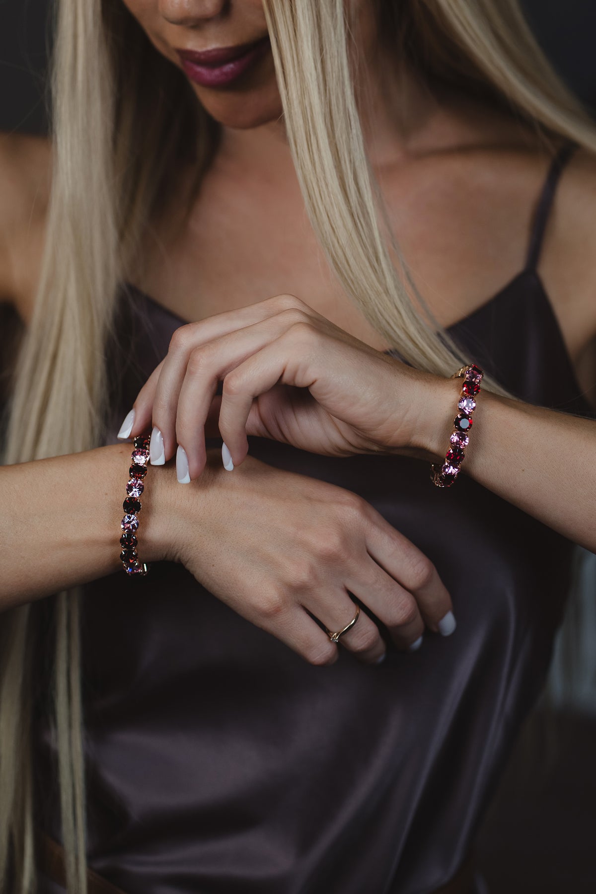 Crystal Bracelet BORDO DASH