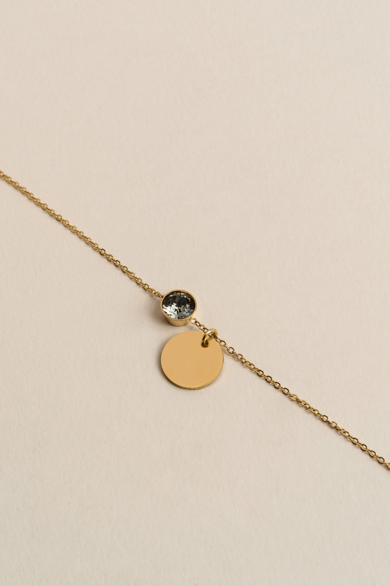 ENGRAVED BRACELET EVA GOLD