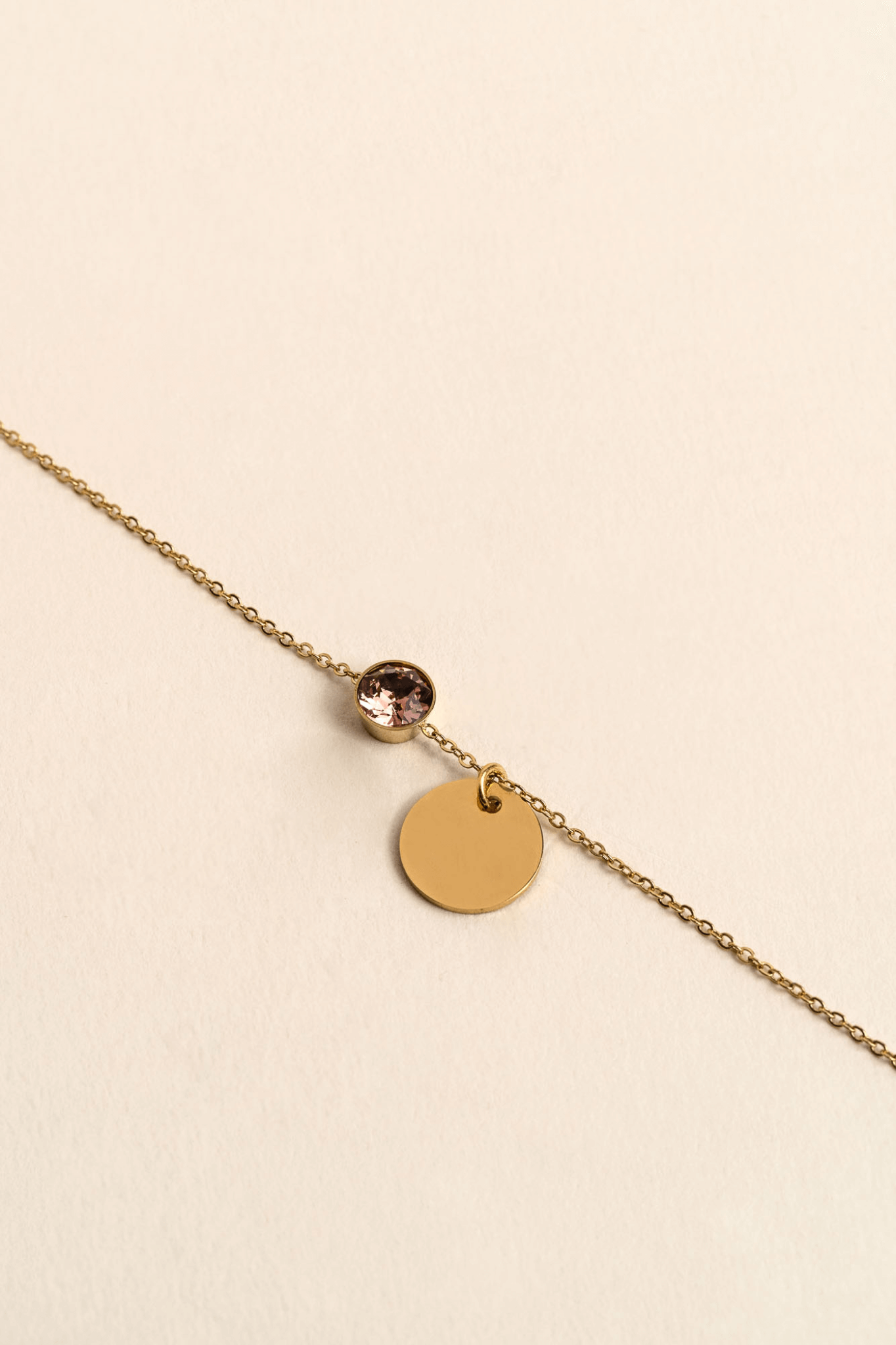 ENGRAVED BRACELET EVA GOLD