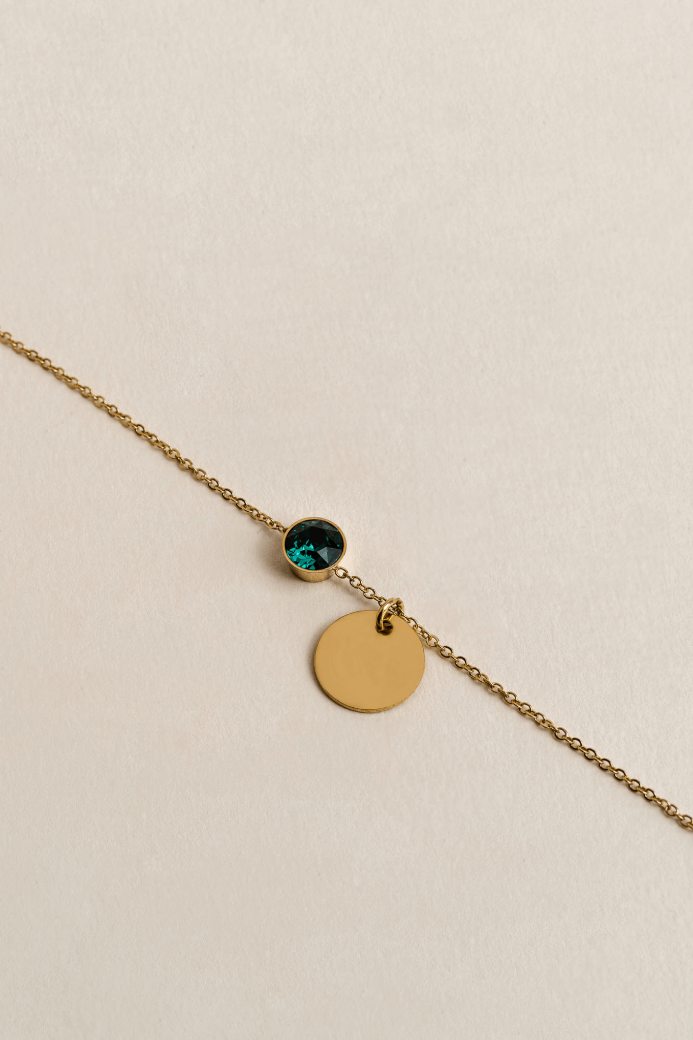 ENGRAVED BRACELET EVA GOLD