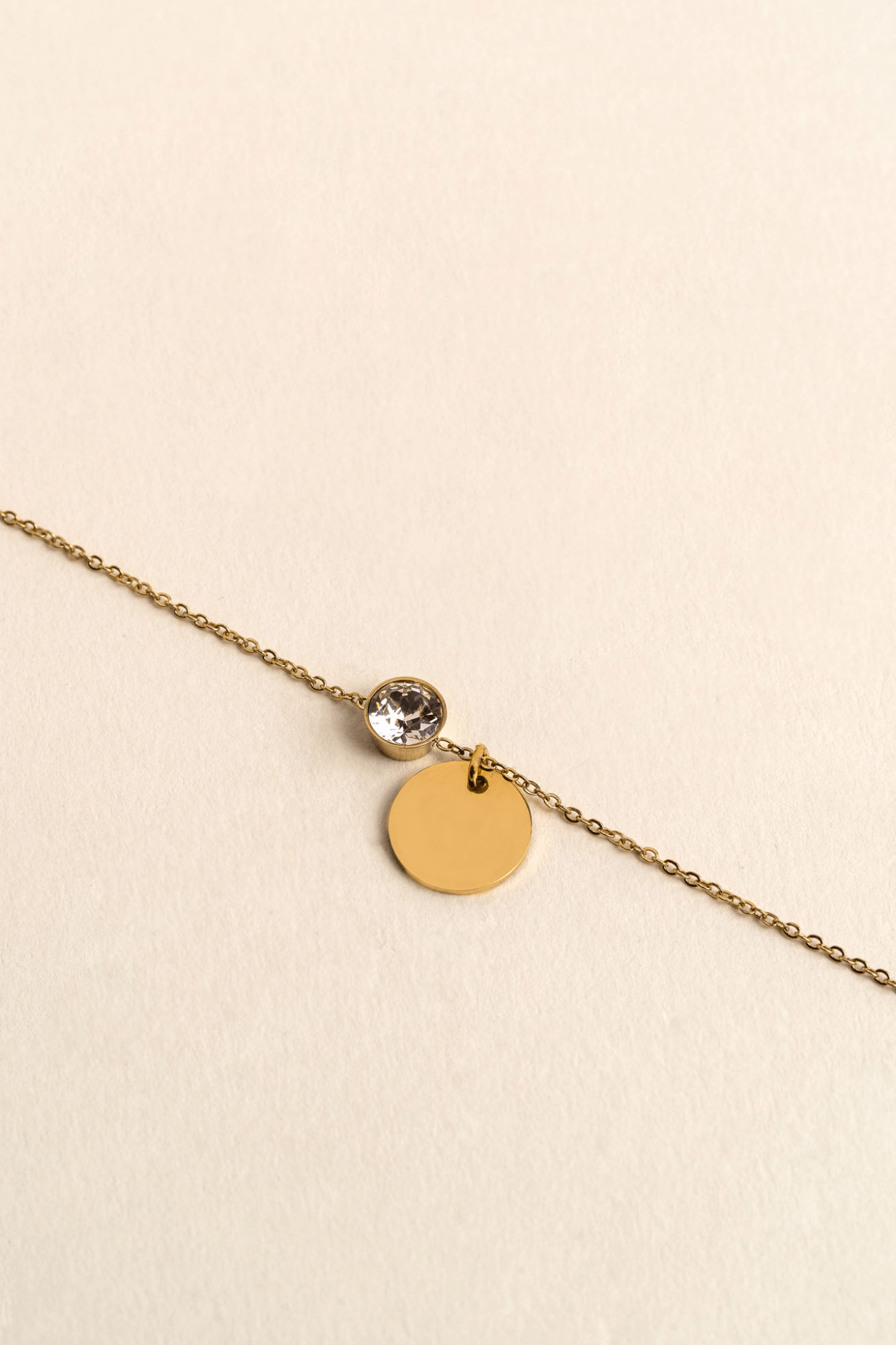ENGRAVED BRACELET EVA GOLD