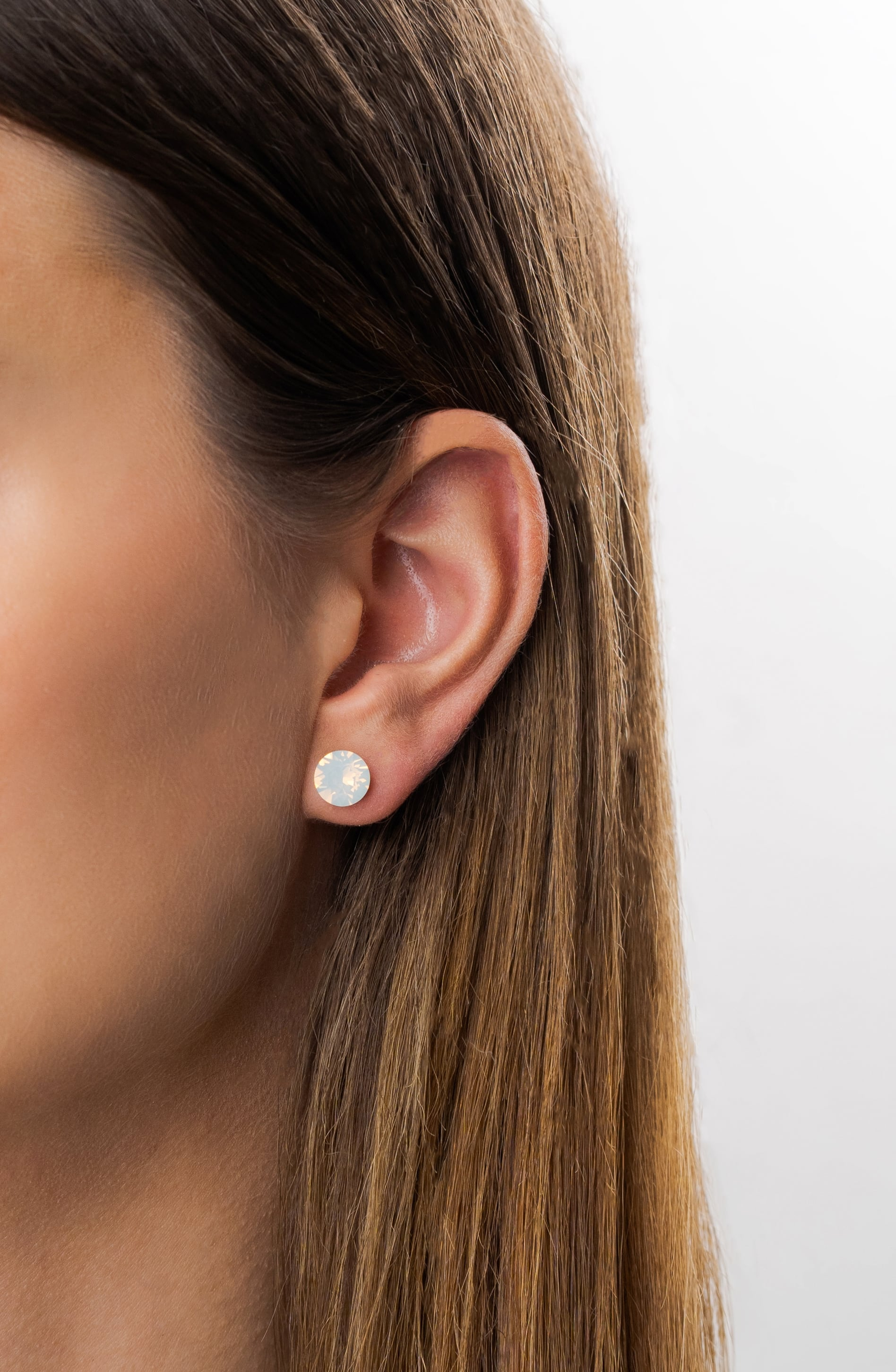 SW Crystal Stud Earrings