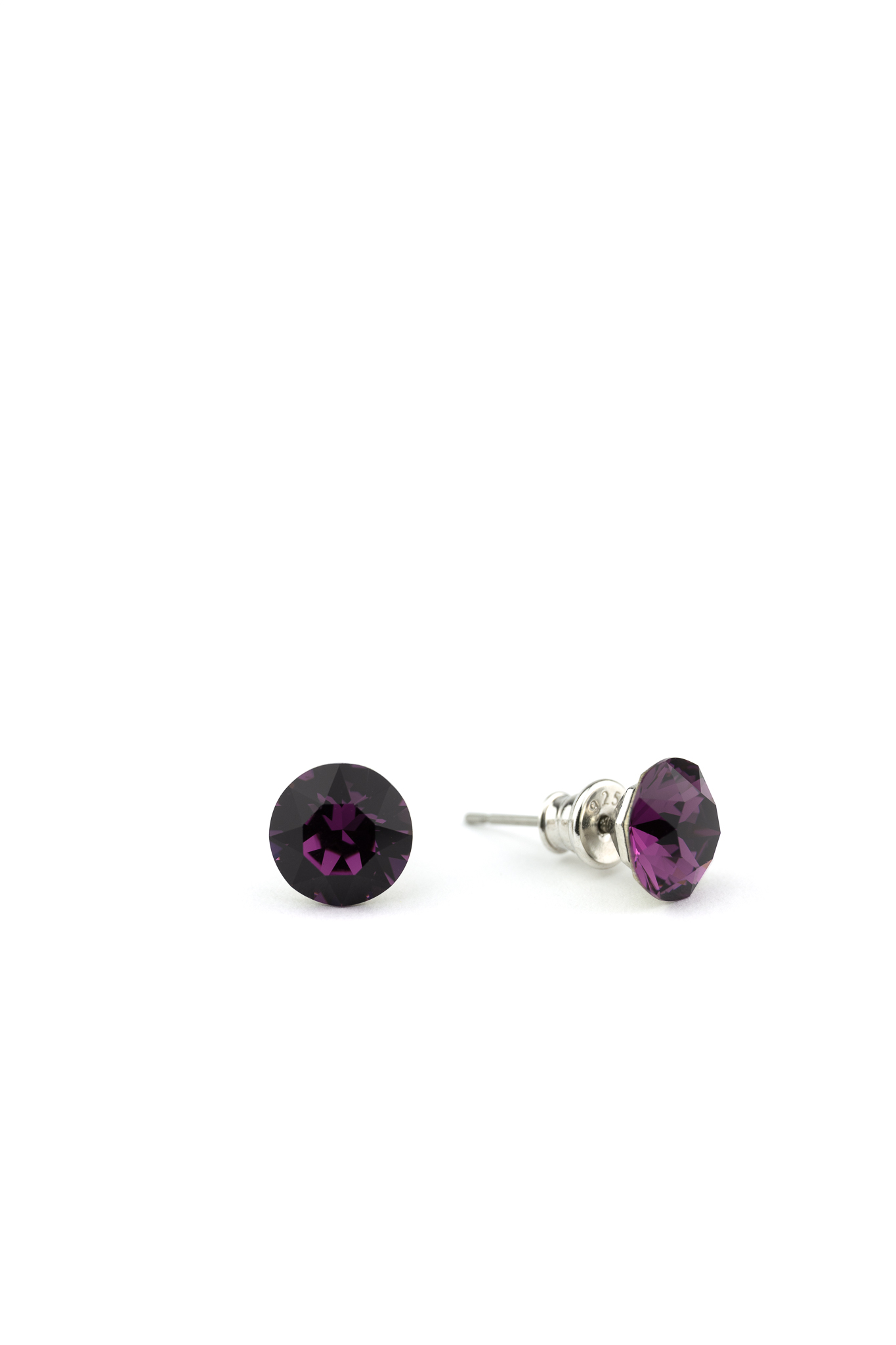 SW Crystal Stud Earrings
