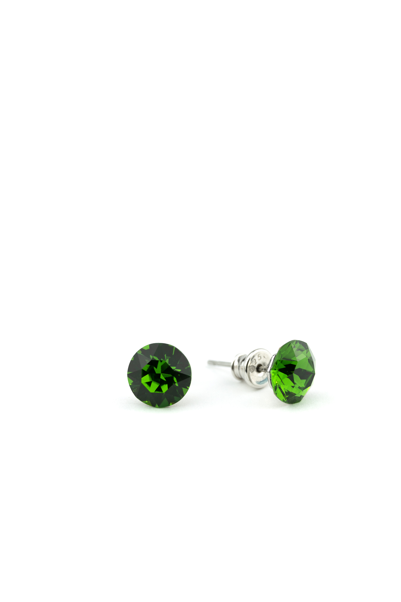 SW Crystal Stud Earrings