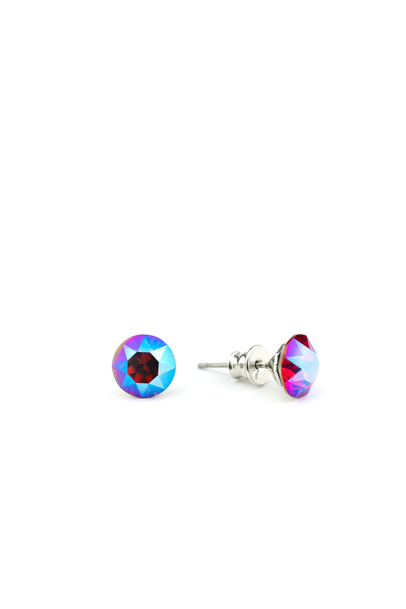 SW Crystal Stud Earrings