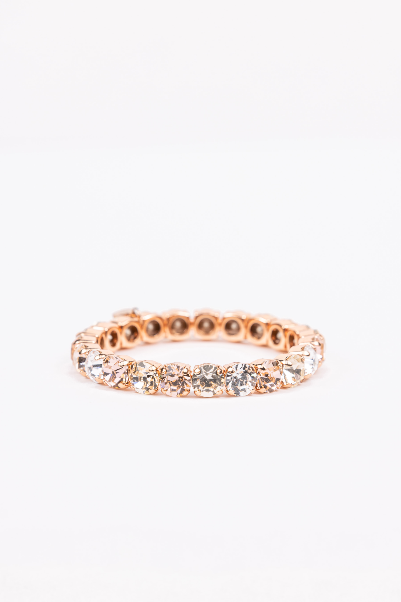 Silk crystal bracelet