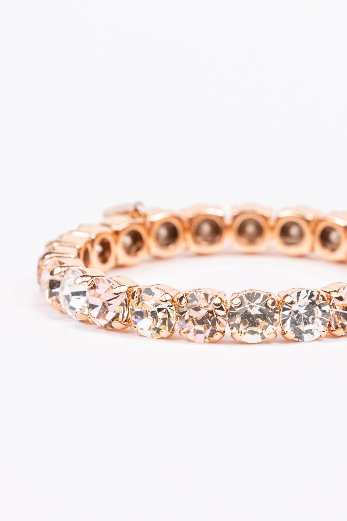 Silk crystal bracelet