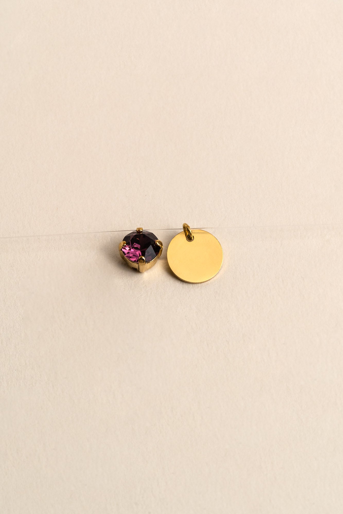 INVISIBLE ENGRAVED NECKLACE GOLD