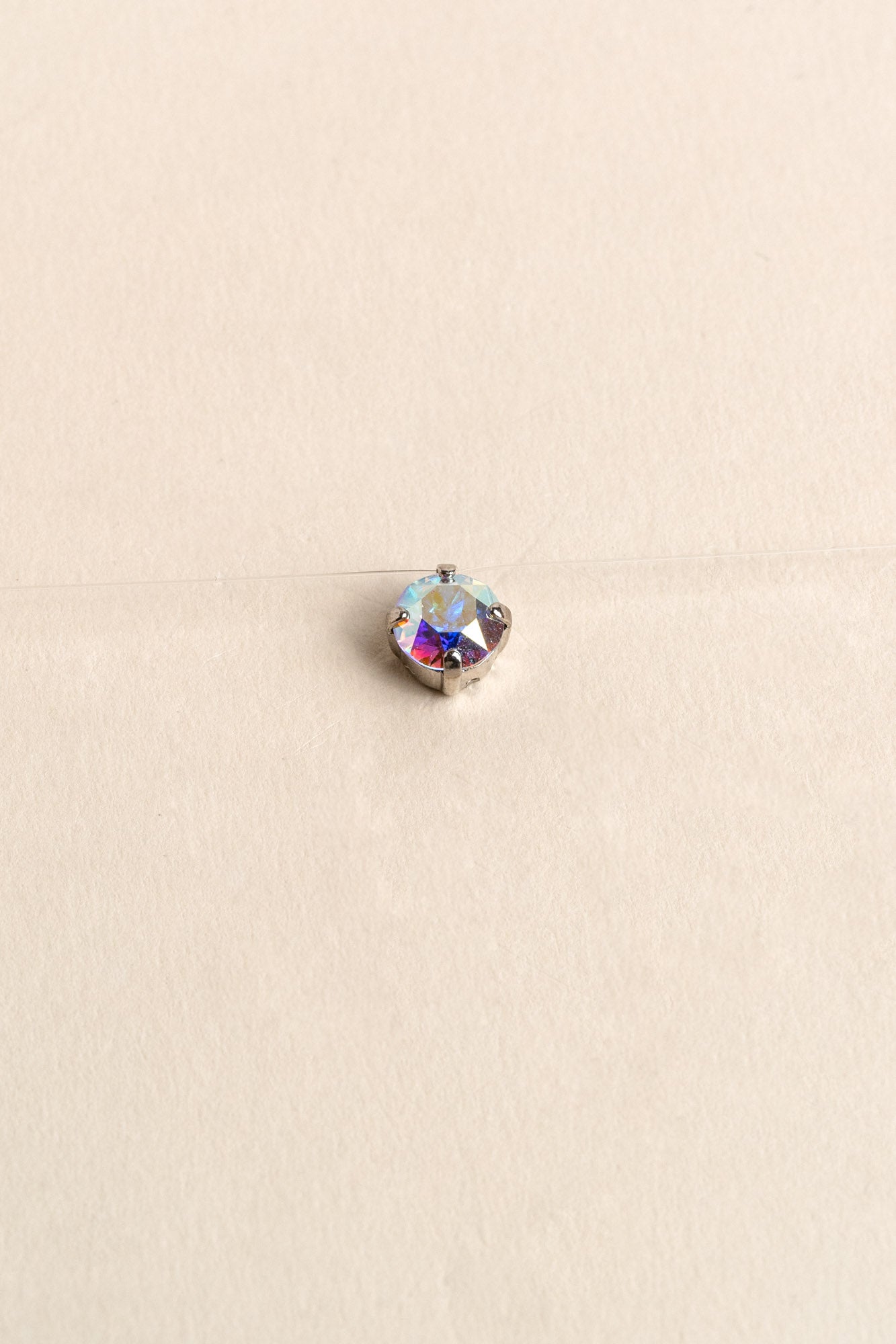 INVISIBLE NECKLACE SILVER