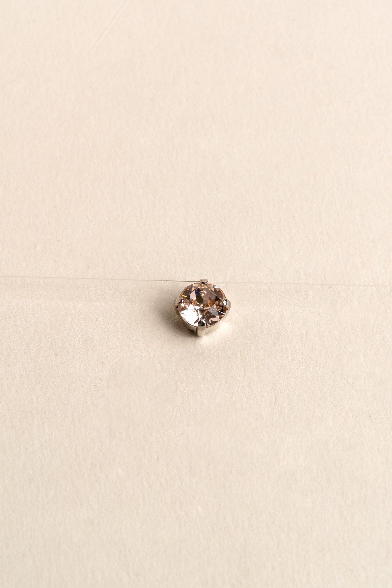INVISIBLE NECKLACE SILVER