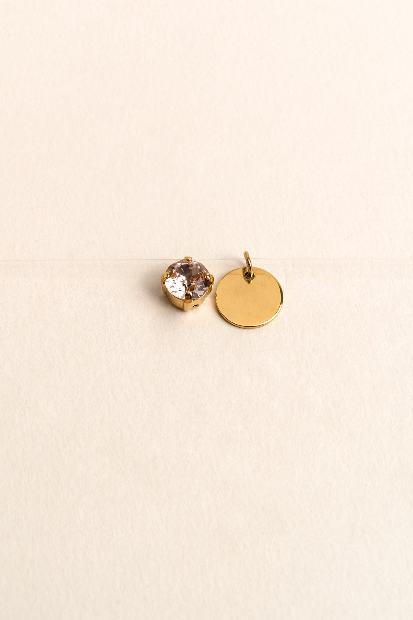 INVISIBLE ENGRAVED NECKLACE GOLD