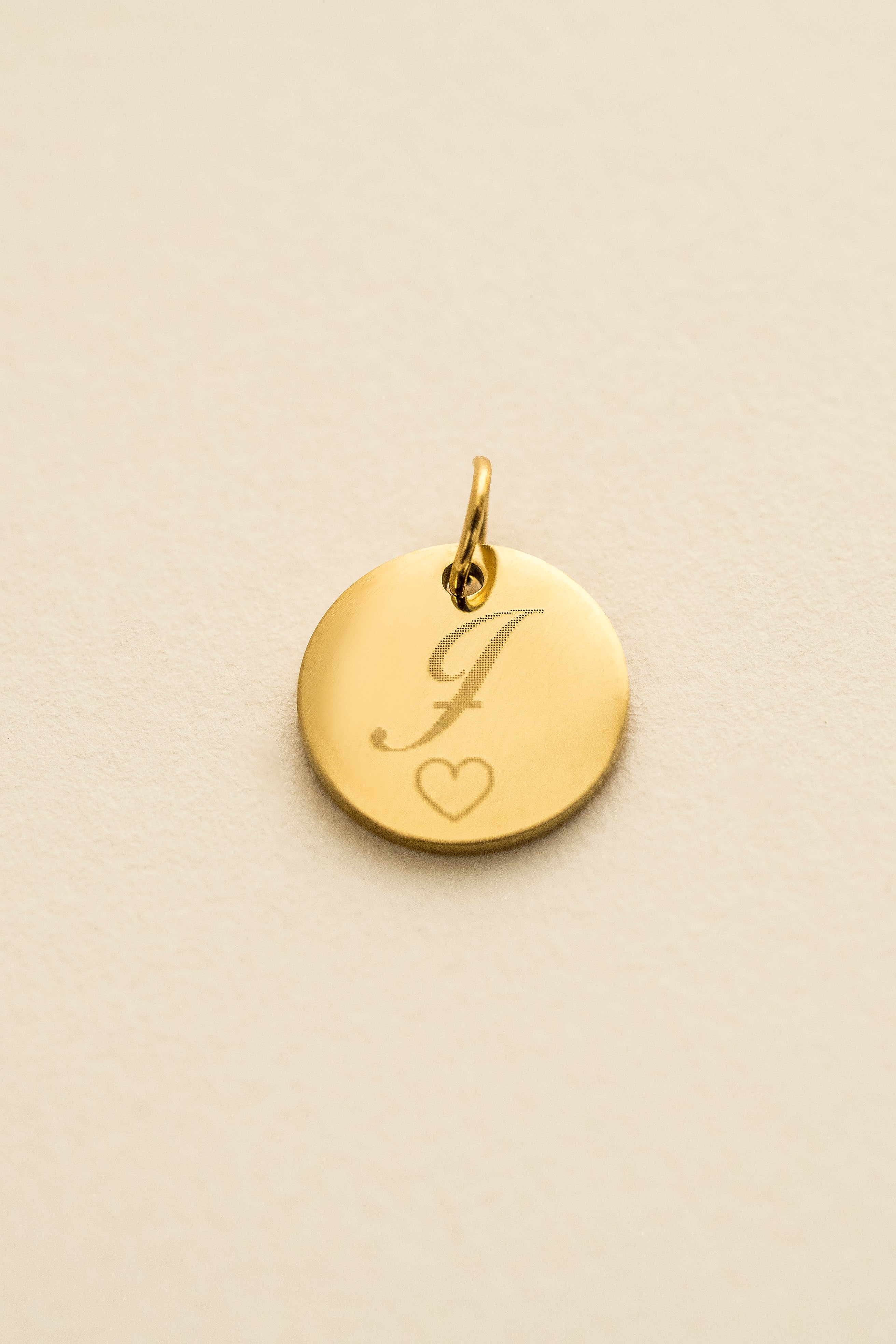 ENGRAVED LETTER NECKLACE