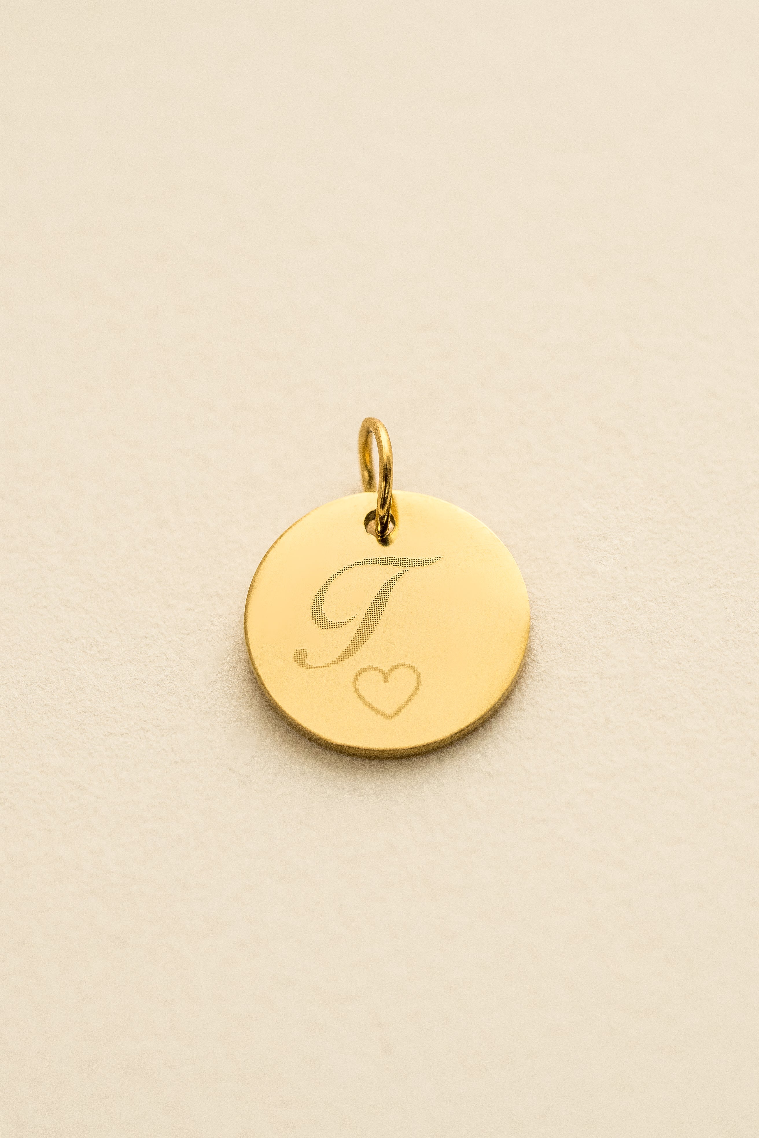 ENGRAVED LETTER NECKLACE