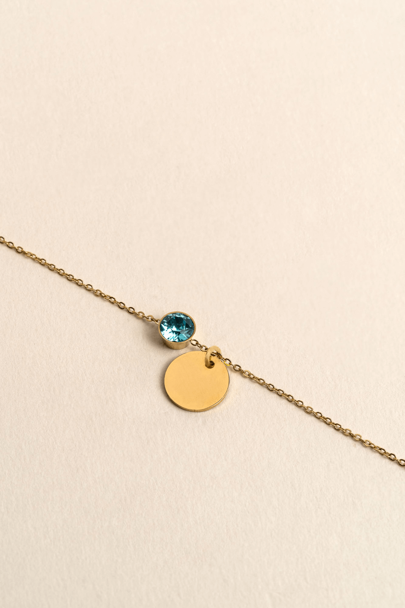 ENGRAVED BRACELET EVA GOLD