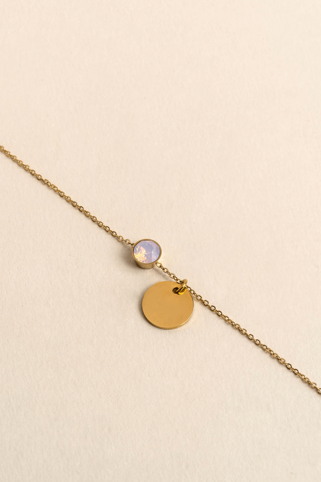 ENGRAVED BRACELET EVA GOLD