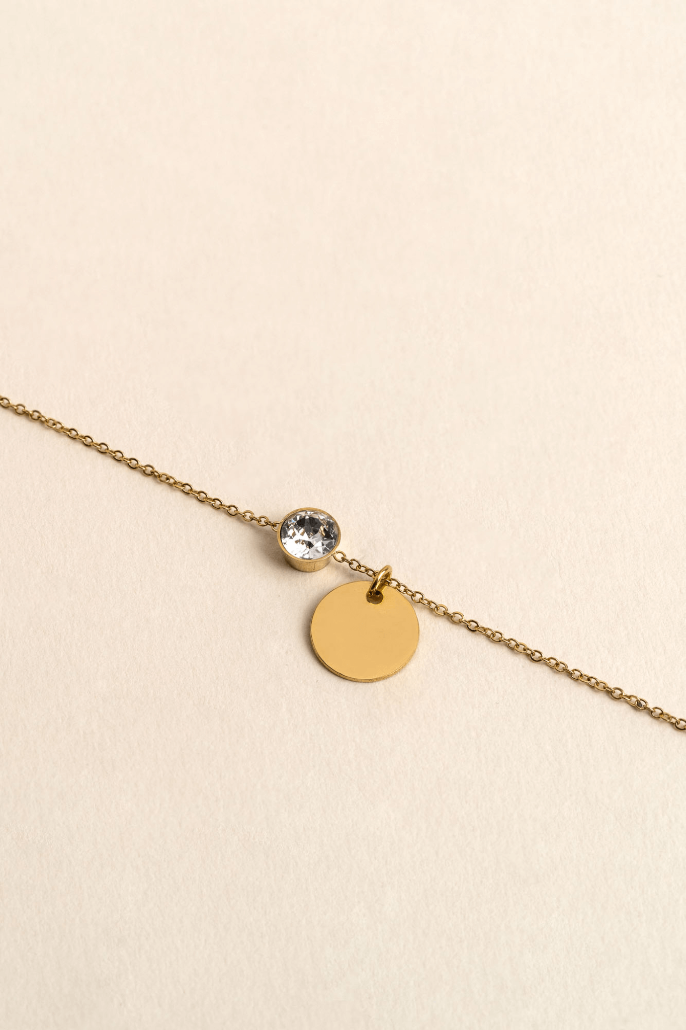 ENGRAVED BRACELET EVA GOLD