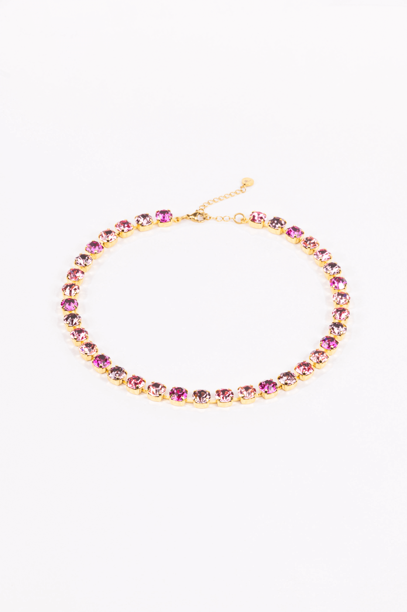 Fuchsia chocker necklace
