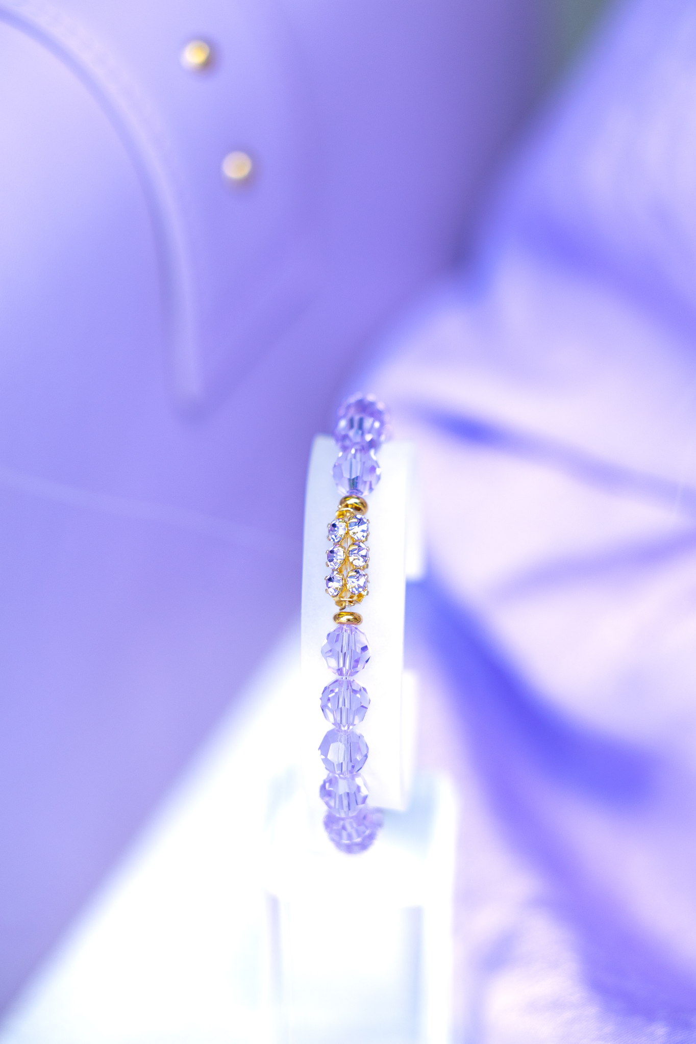 elastic lilac bracelet 2