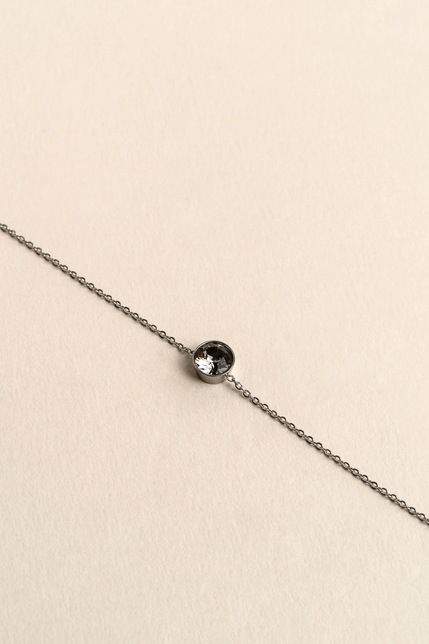 ONE CRYSTAL BRACELET SILVER