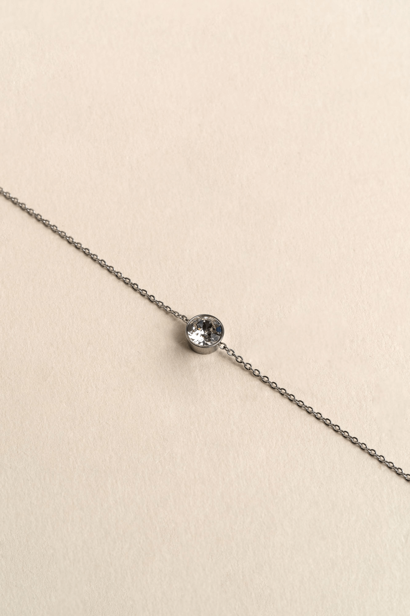 ONE CRYSTAL BRACELET SILVER