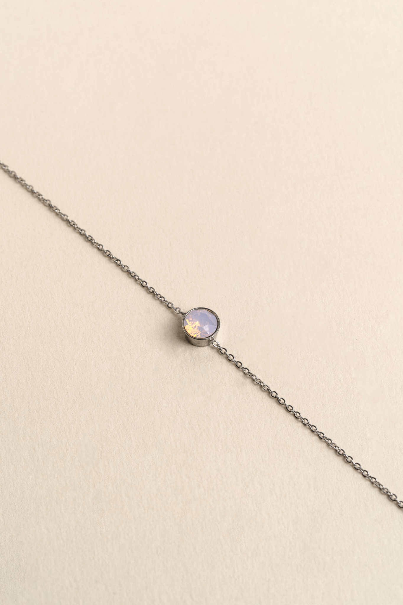 ONE CRYSTAL BRACELET SILVER