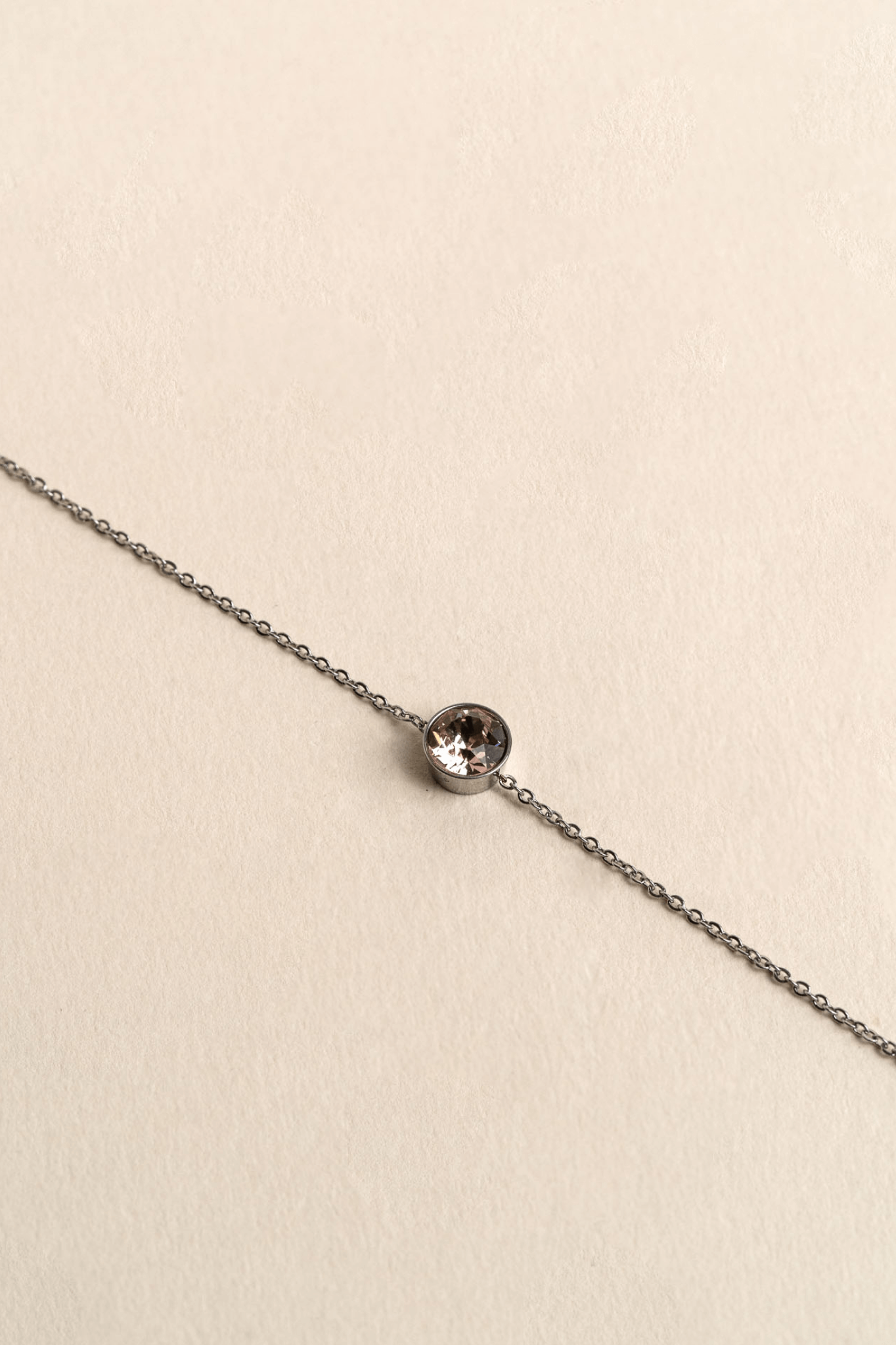 ONE CRYSTAL BRACELET SILVER