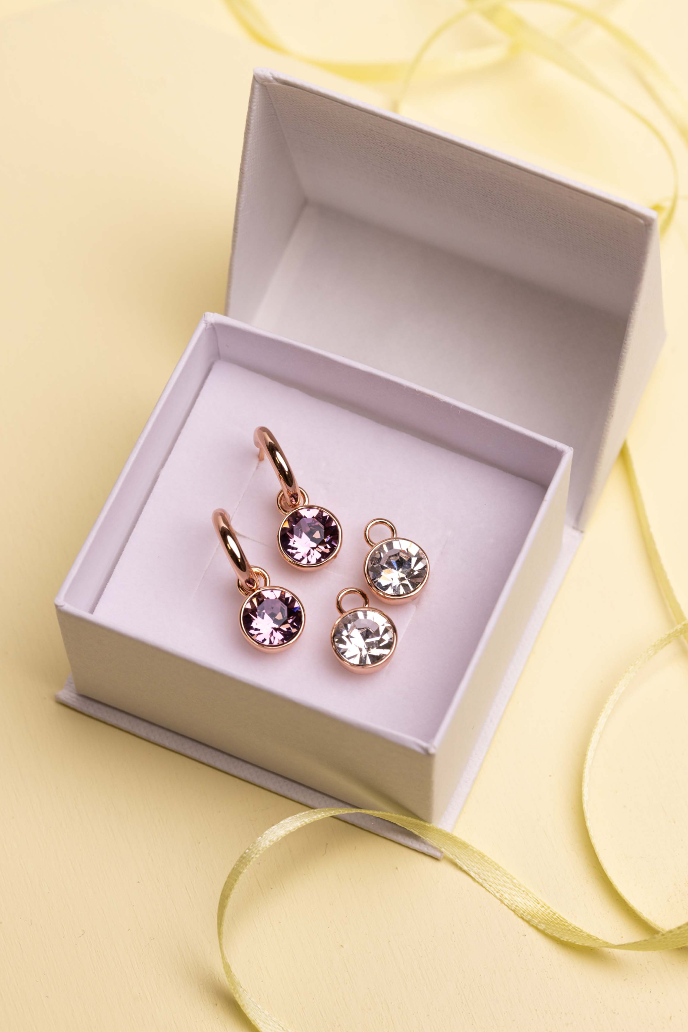 ESME EARRINGS ROSE GOLD