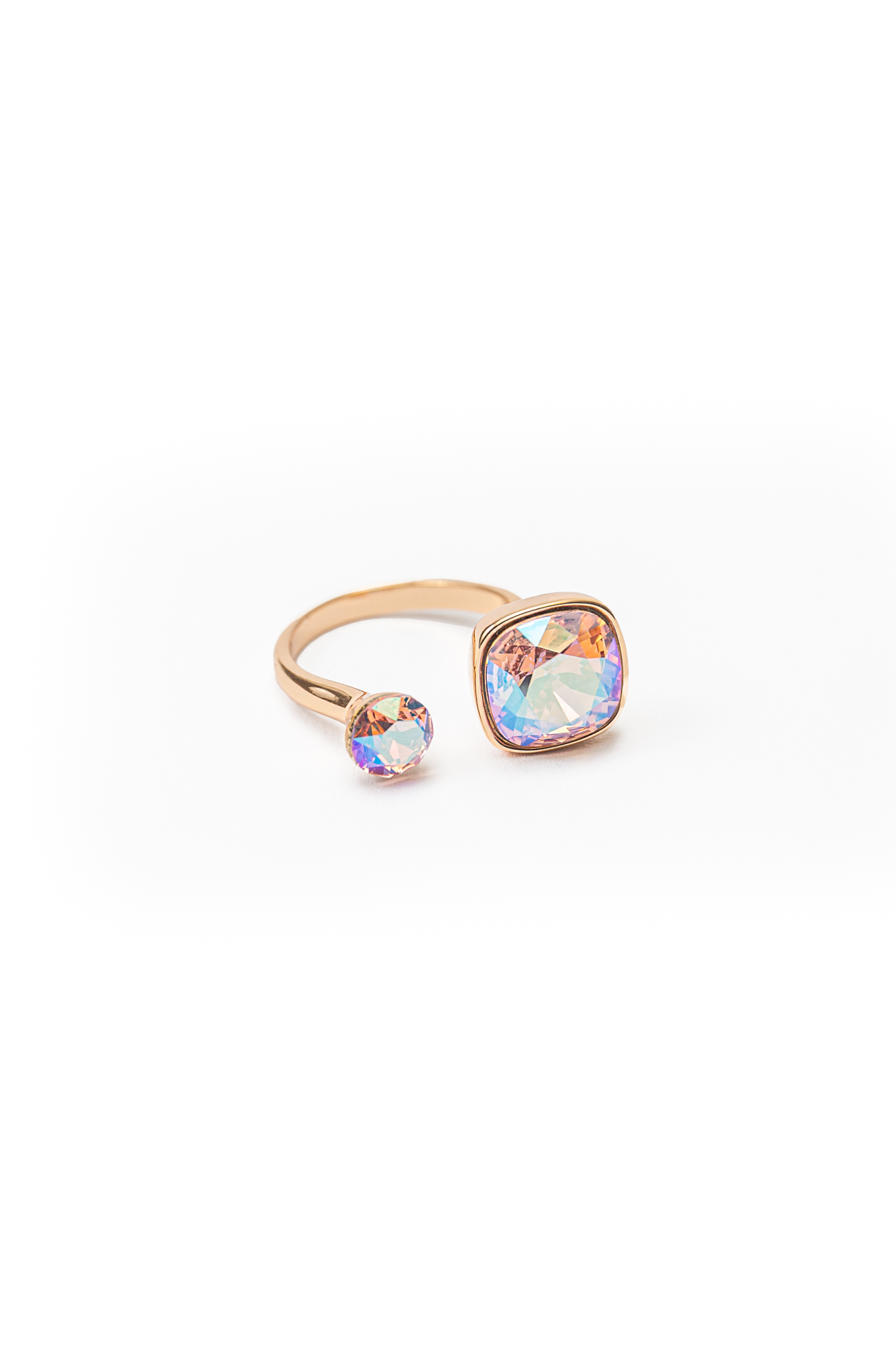 DOUBLE RING ROSE GOLD