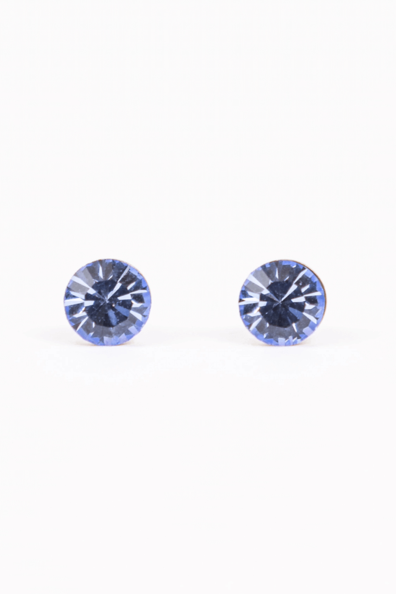 Light Sapphire mini stud earrings