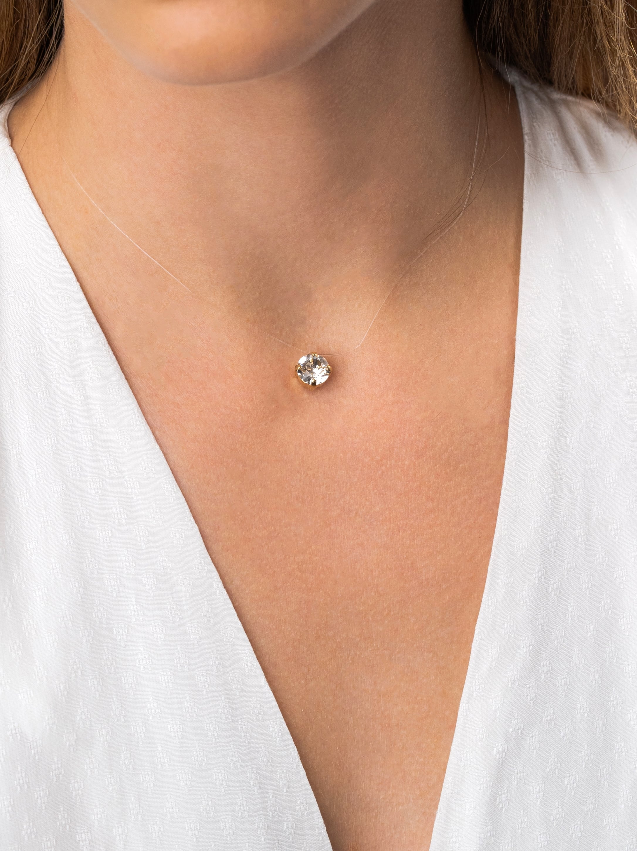 INVISIBLE NECKLACE GOLD