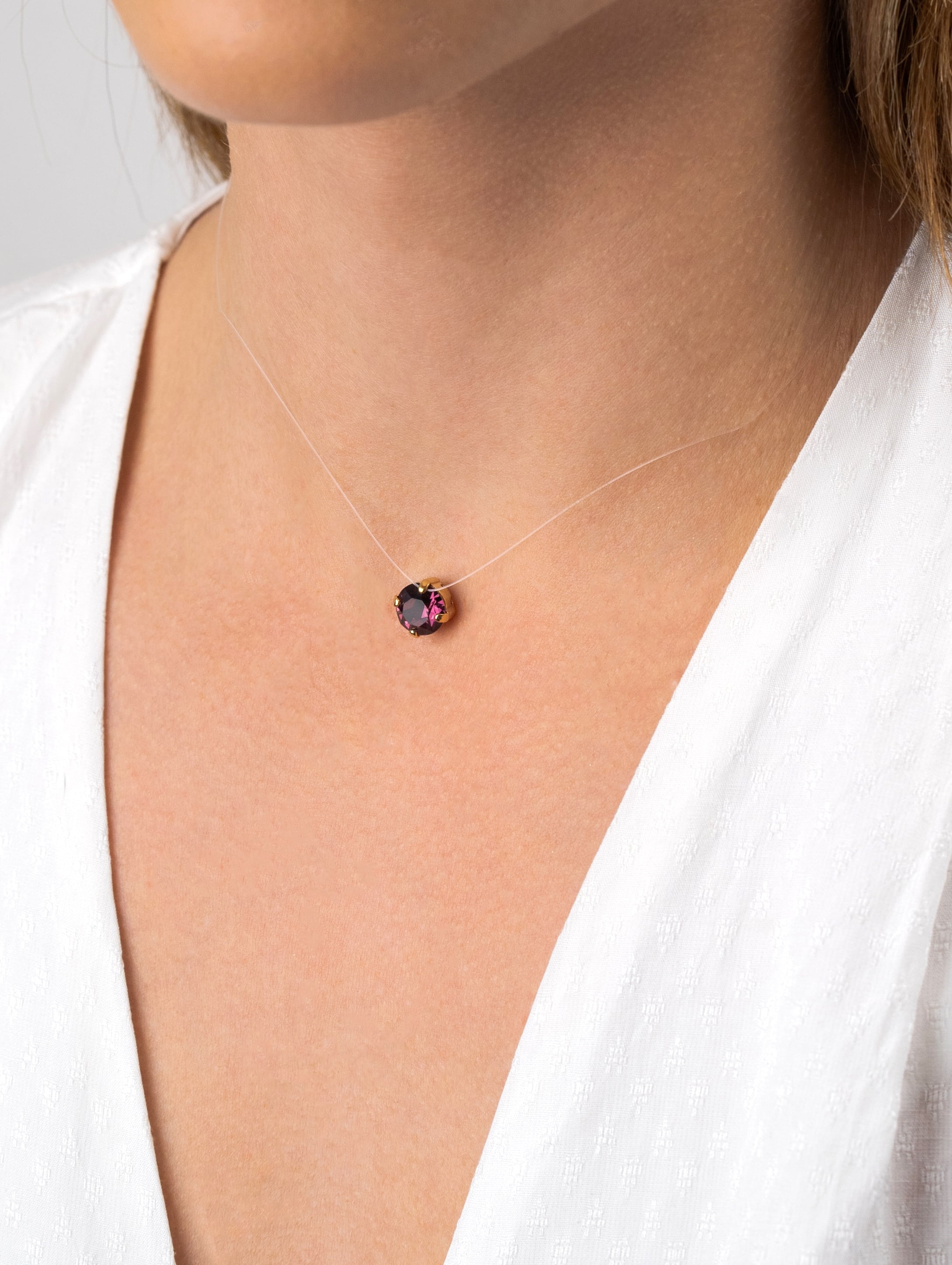 INVISIBLE NECKLACE GOLD