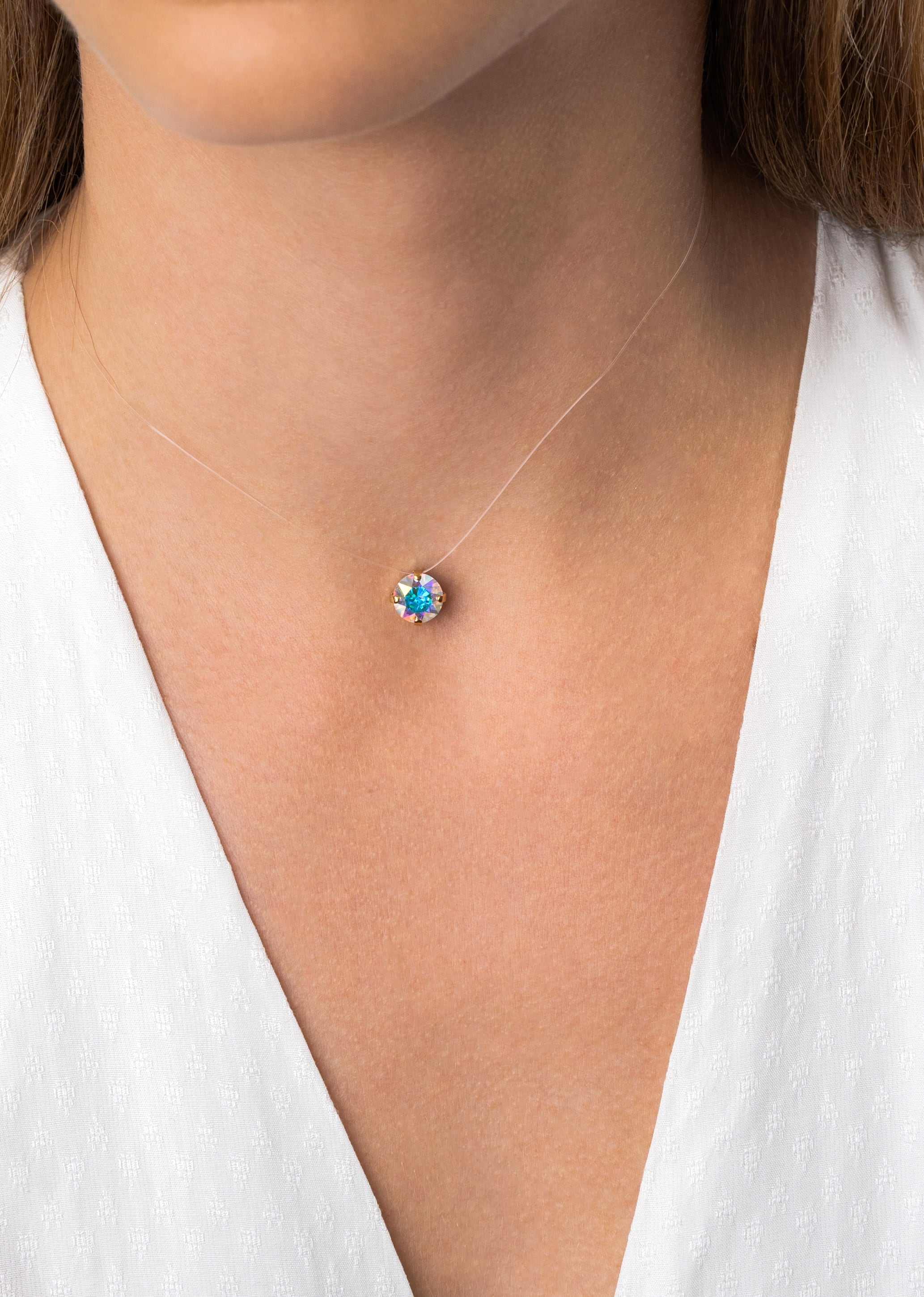 INVISIBLE NECKLACE GOLD