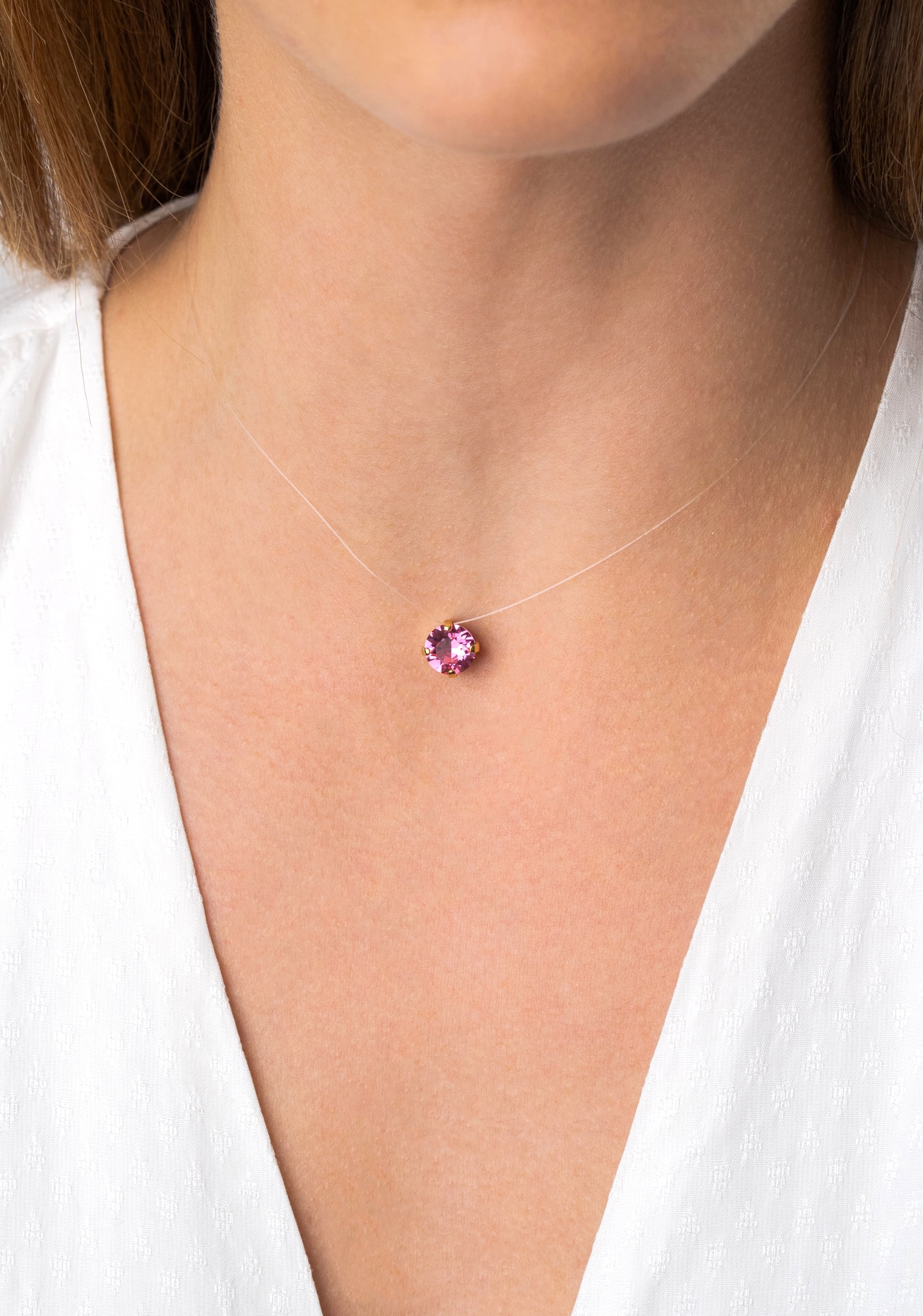 INVISIBLE NECKLACE GOLD