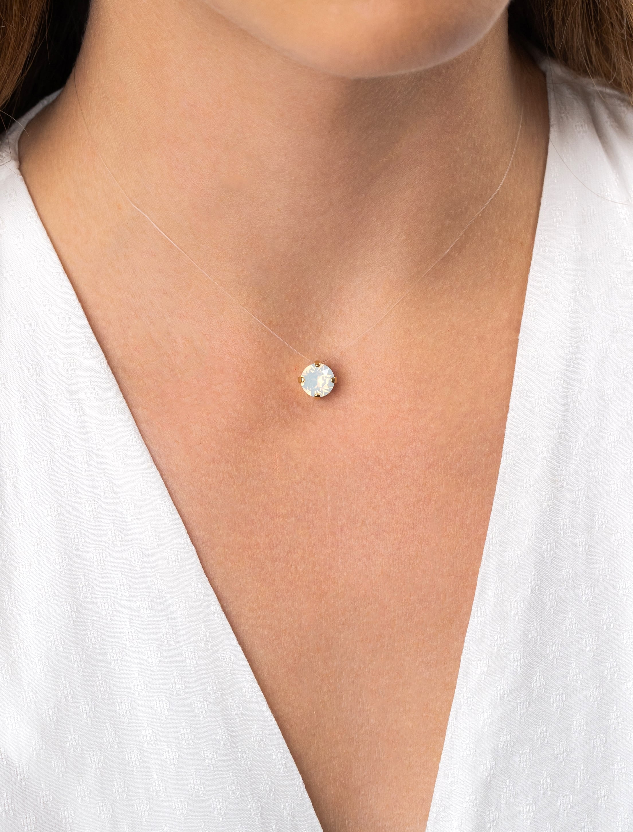 INVISIBLE NECKLACE GOLD