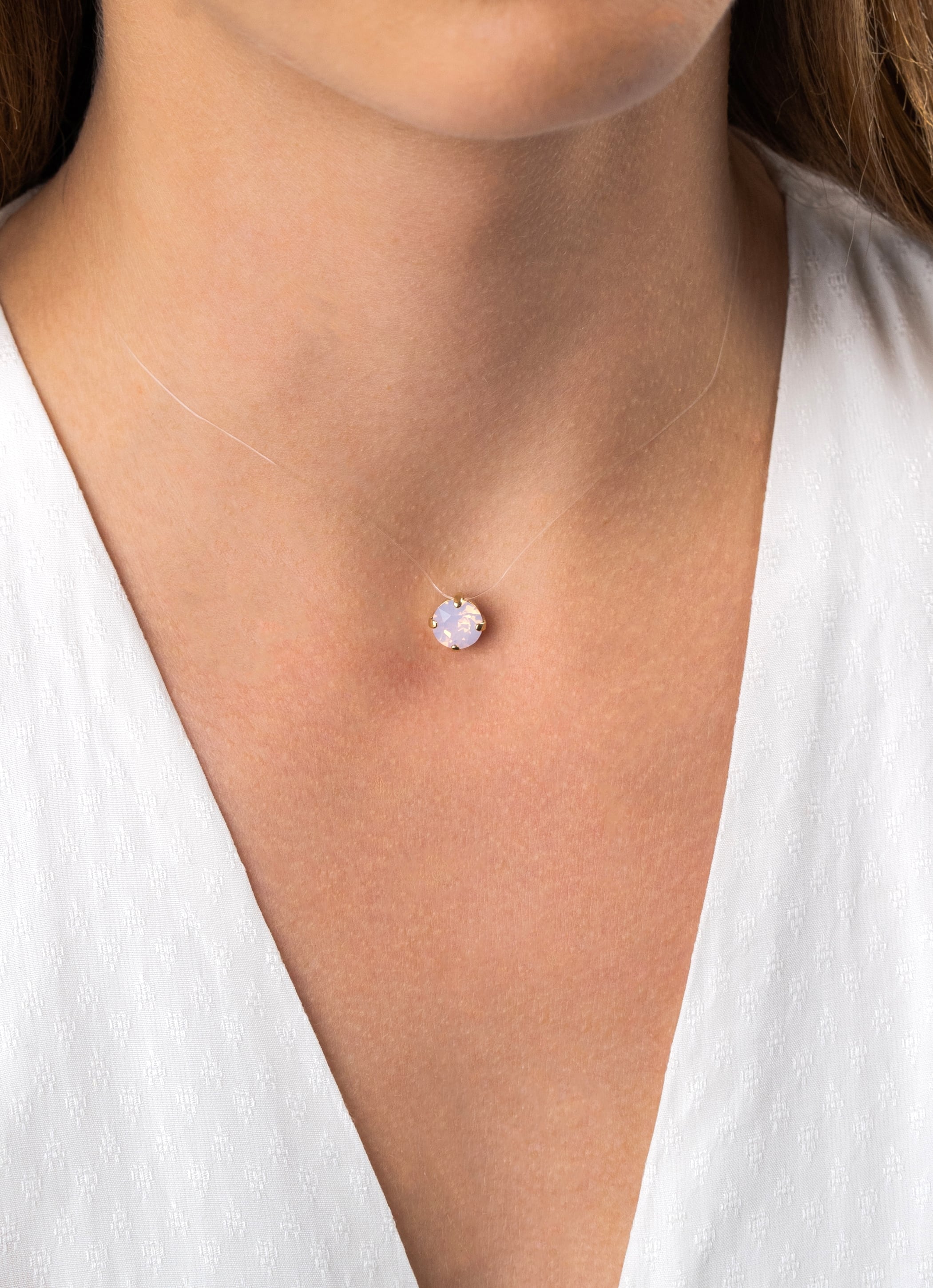 INVISIBLE NECKLACE GOLD