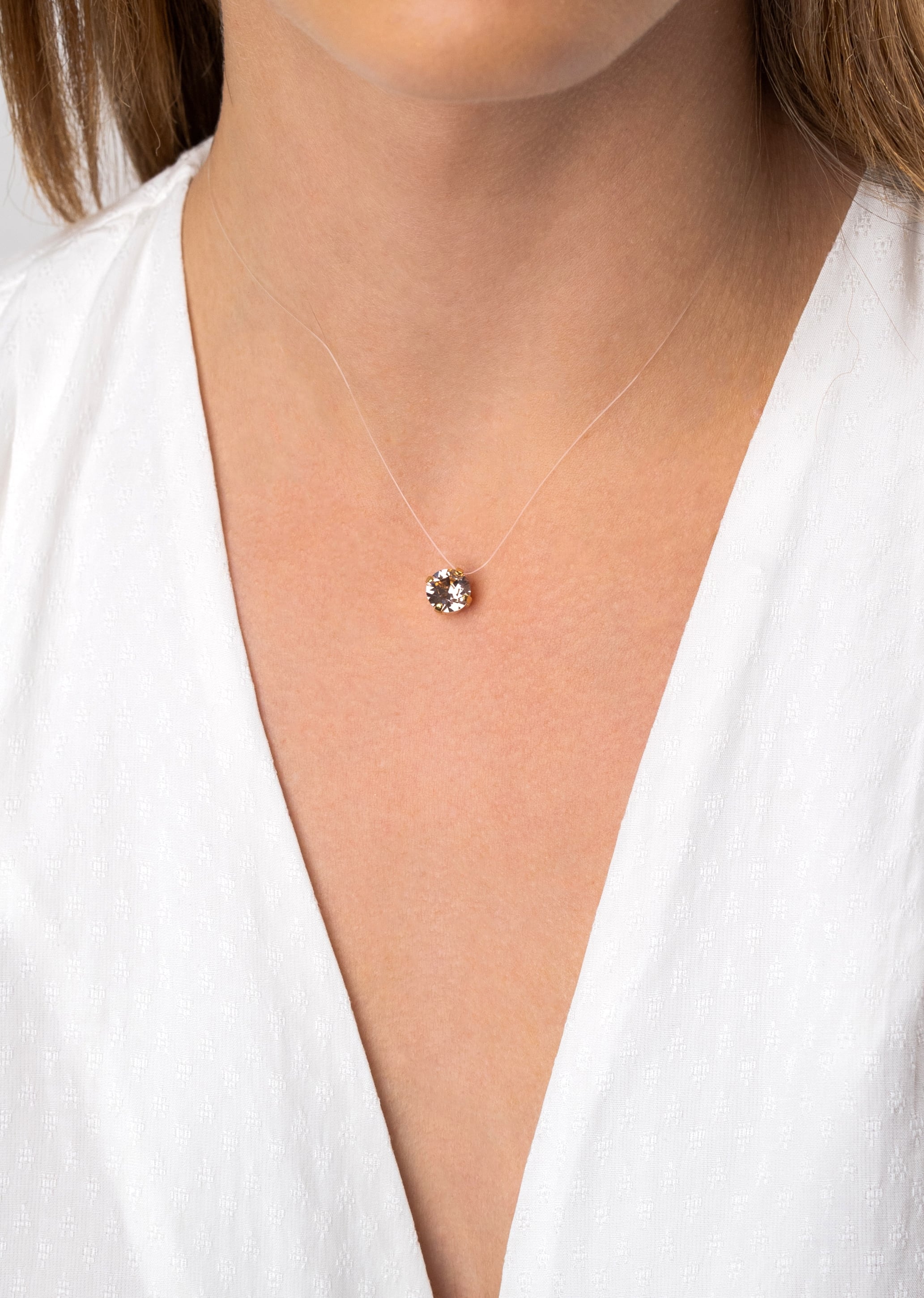 INVISIBLE NECKLACE GOLD
