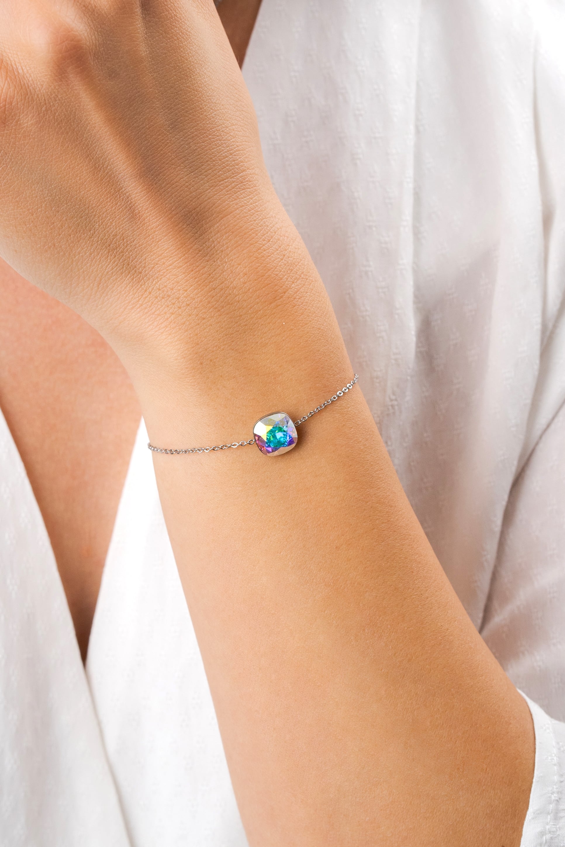 SQUARE BRACELET SILVER