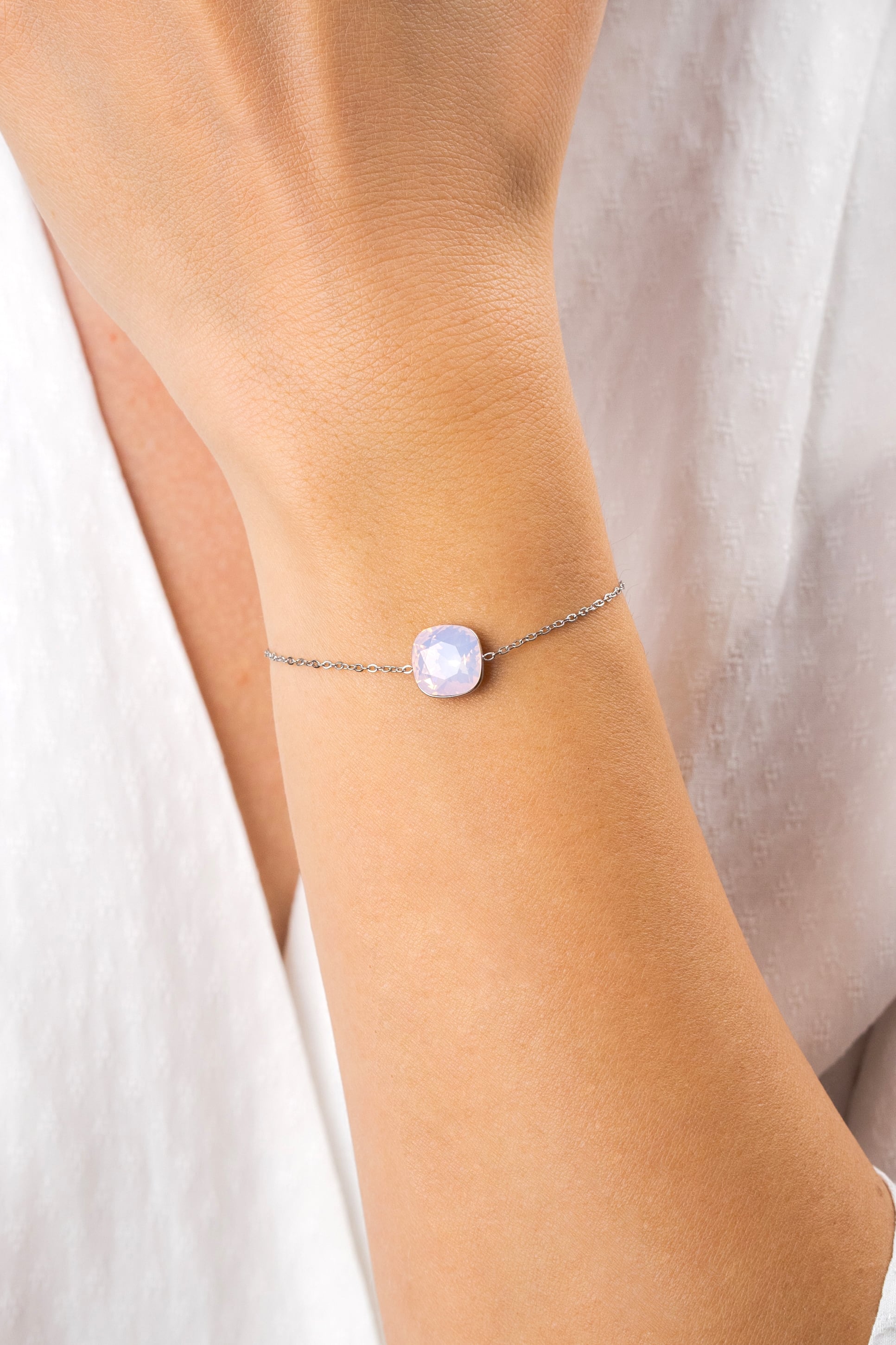 SQUARE BRACELET SILVER