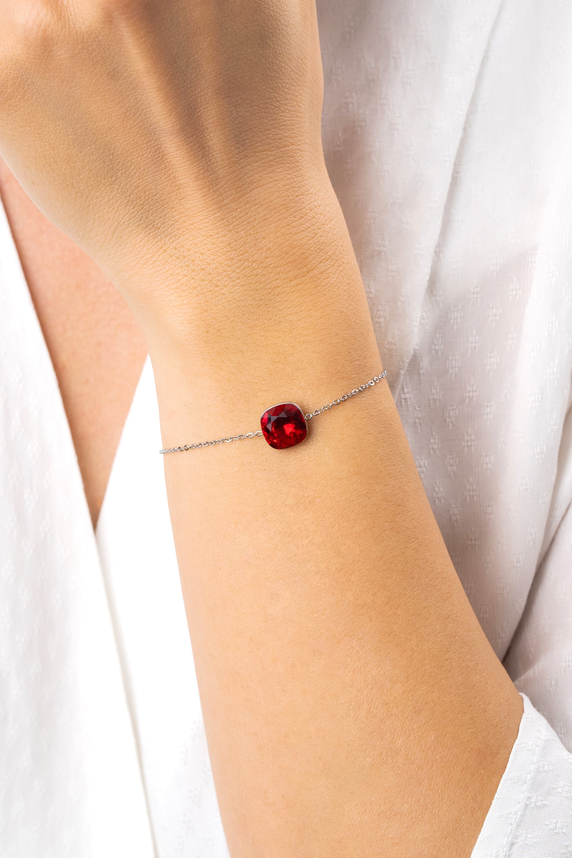 SQUARE BRACELET SILVER