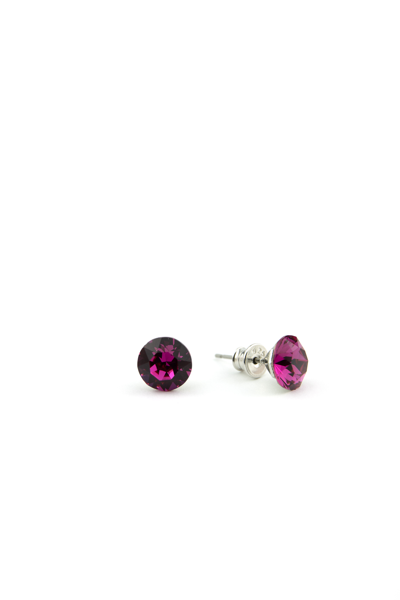 SW Crystal Stud Earrings
